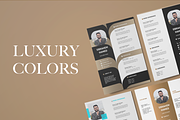 100 Resume - luxury templates, a Resume Template by Hamed Studio (Thumbnail 2 of 15)