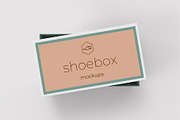 Shoe Box Mockup - 8 Views, a Packaging Mockup by Illusiongraphic (Thumbnail 6 of 17)