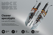 Cleaver apocalyptic, an Object 3D Model by mockupzz (Thumbnail 1 of 8)