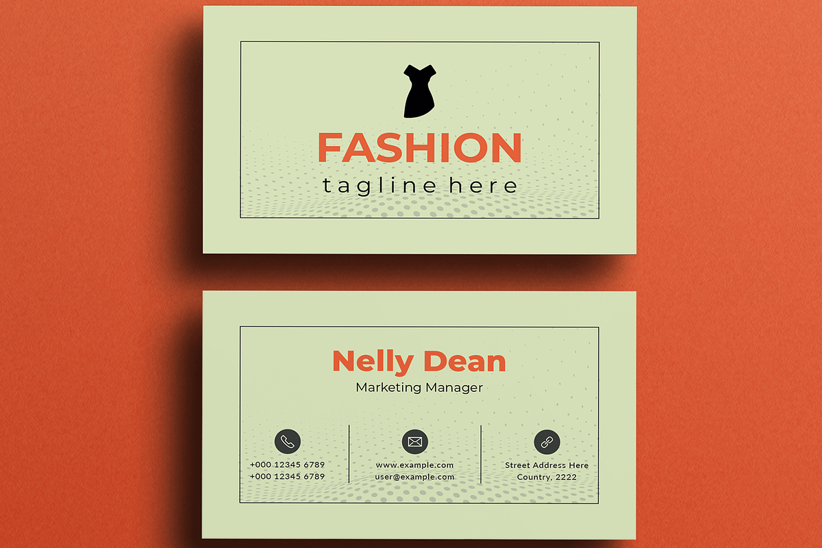 Luxury Fashion Business Card Design, a Business Card Template by MightyDesign (Photo 3 of 6)