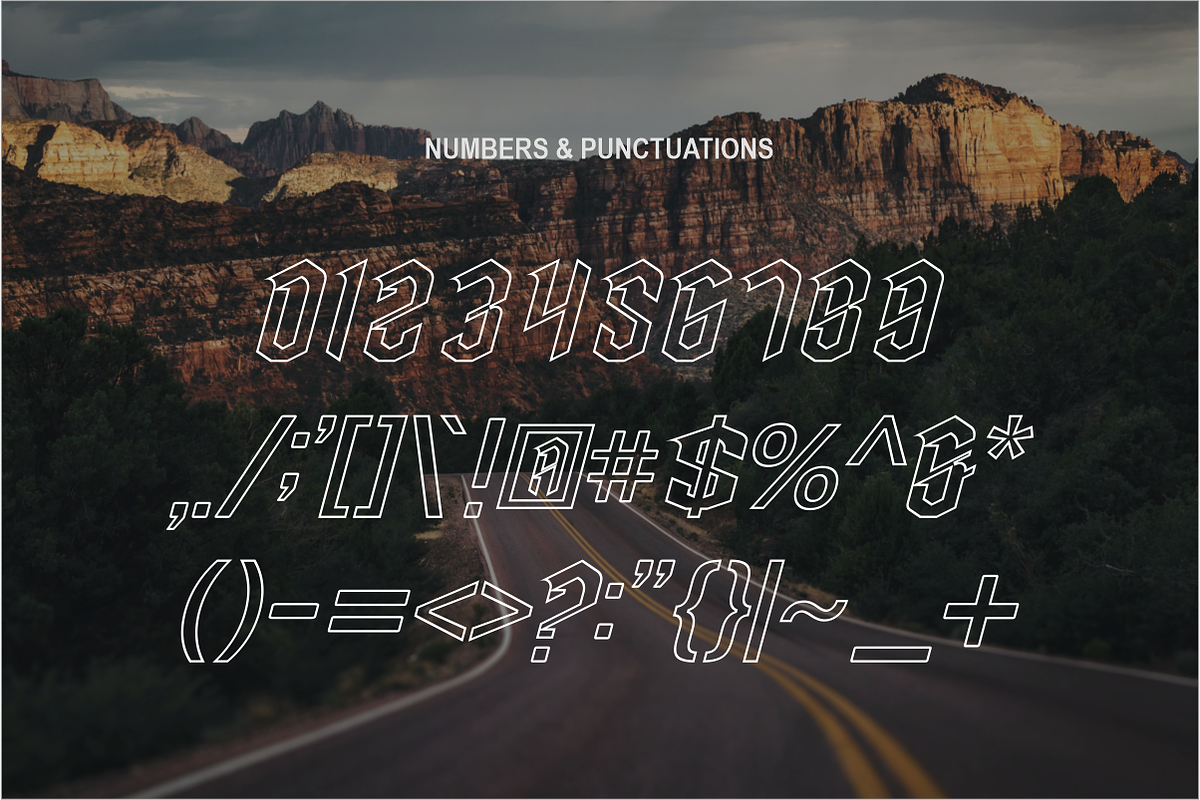 Bronsim, a Font by puji_hartono (Photo 4 of 5)