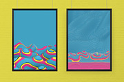 3D Abstract Wavy Lines Backgrounds, a Wallpaper Graphic by BIBIART (Thumbnail 5 of 9)