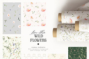 Line-thin watercolor wildflowers, a Decorative Illustration by Pamyatka Shop (Thumbnail 7 of 16)