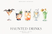 Haunted Drinks, a Food Illustration by PeDe Designs (Thumbnail 2 of 8)
