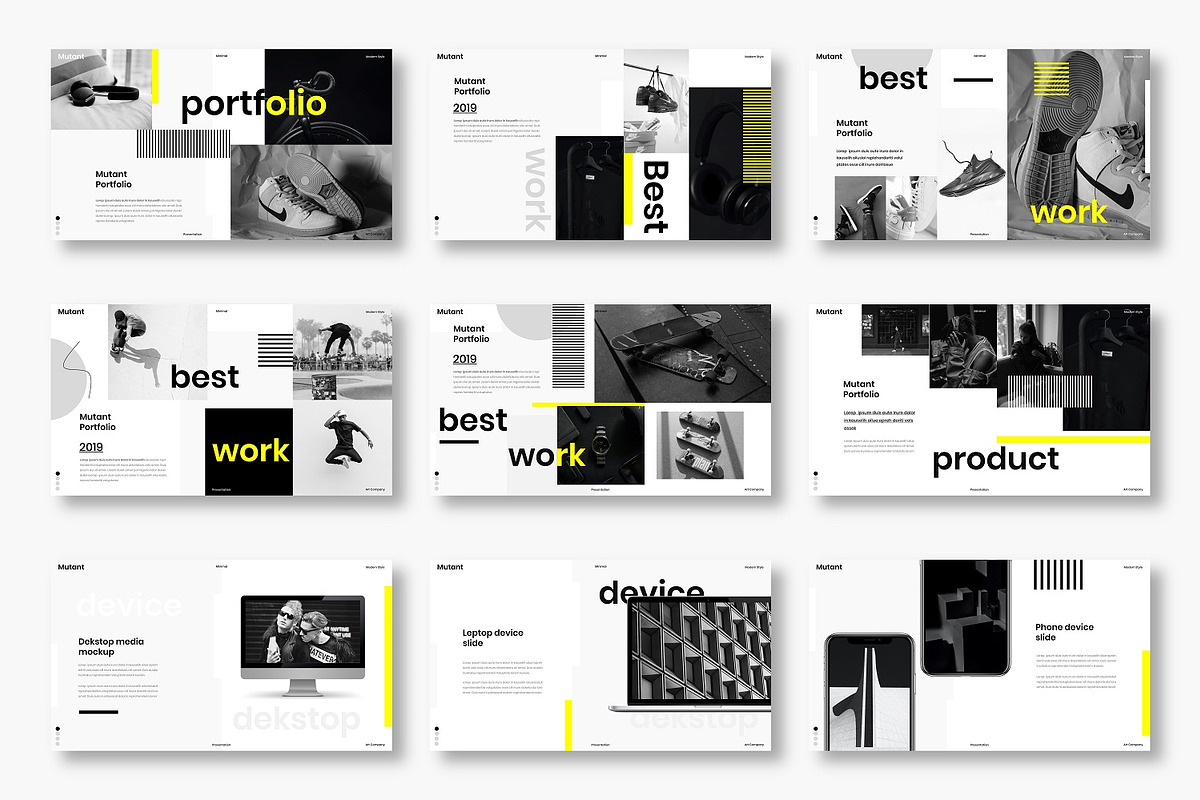 Mutant – Business Keynote Template, a Design Template by Dens Creative Studio (Photo 4 of 6)