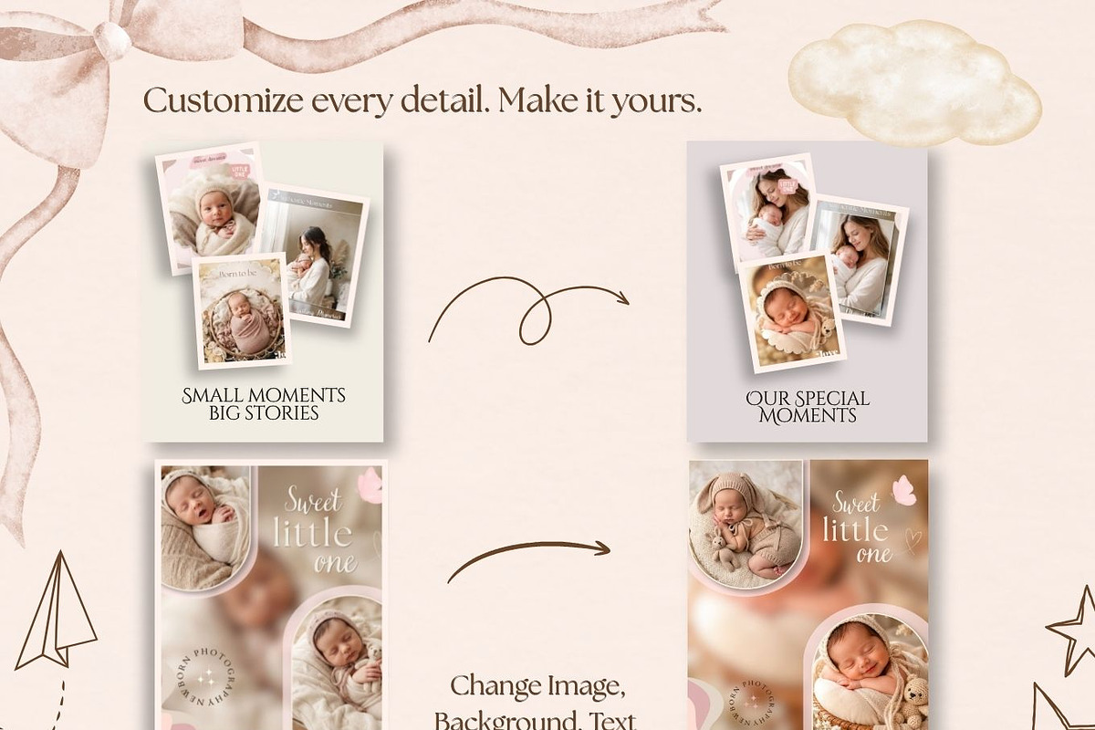 Baby Instagram Templates, a Social Media Template by Arslan (Photo 7 of 9)