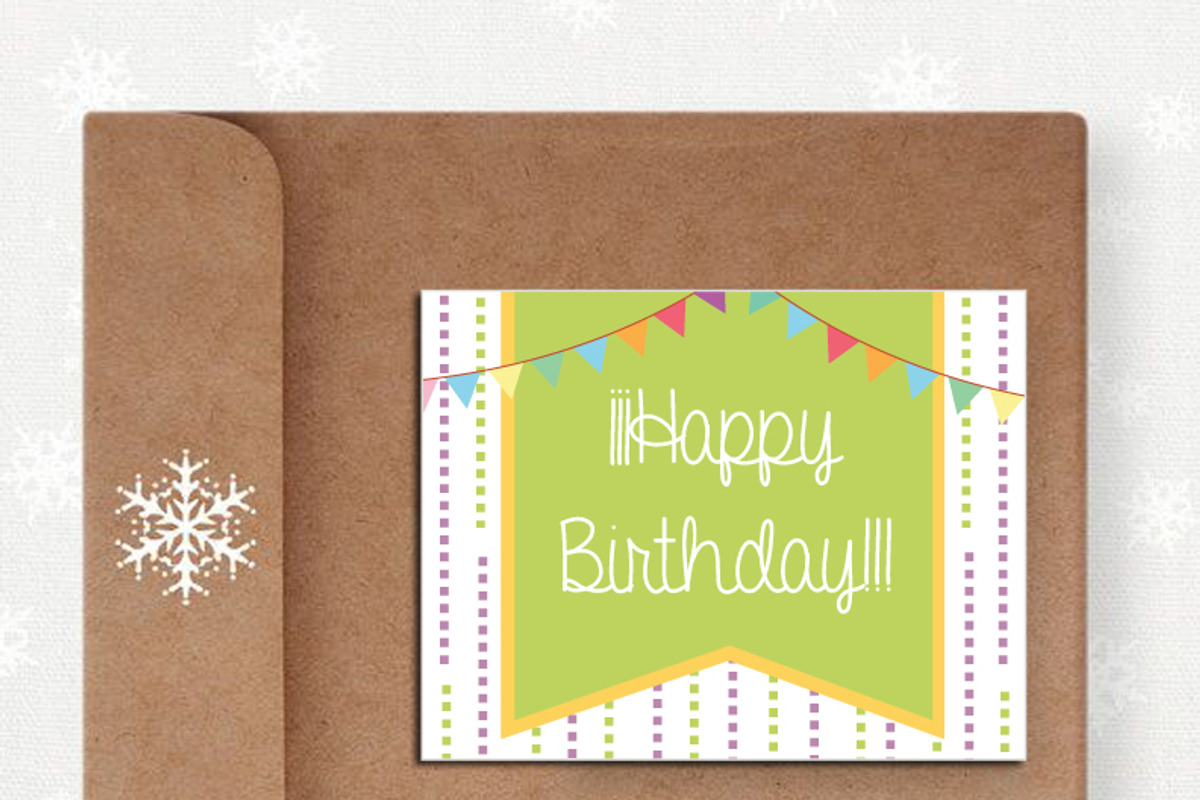 Party stiker, a Card Template by Pegaconleche Papercute (Photo 3 of 3)