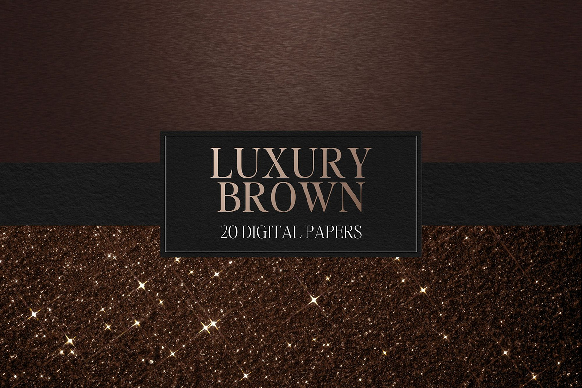 Luxury Chocolate Brown Digital Paper, a Background Graphic by Business Chic (Photo 5 of 6)