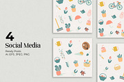 Hand Drawn Spring Bundle, an Illustration by After Hours Creative (Thumbnail 3 of 5)