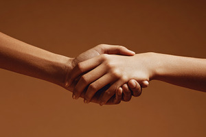 Hands joining together in unity, a Photo by Beautiful things