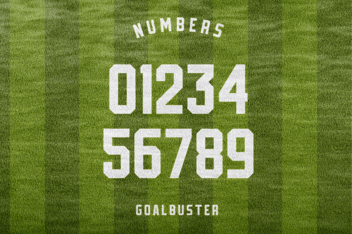 Goalbuster Fonts, a Sans Serif Font by Alphabet Agency (Photo 4 of 10)
