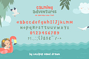 Calming Adventures Font, a Handwritten Font by Lollipop Hand Drawn (Thumbnail 6 of 7)