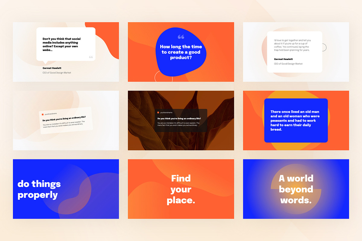Coloron Creative PowerPoint Template, a Presentation Template by Vladislav Muslakov (Photo 15 of 16)