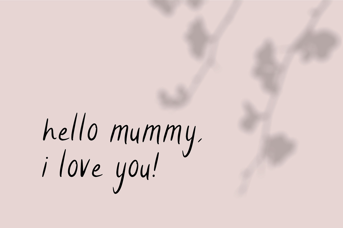 Handy | Hand Written Font preview 2