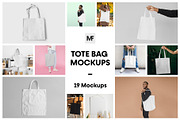 Canvas Bag Mockups - Tote Bag Mockup, a Packaging Mockup by MockupForest (Thumbnail 1 of 10)