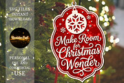 Make Room for Christmas Wonder SVG, an Object Graphic by OK Design (Thumbnail 2 of 3)
