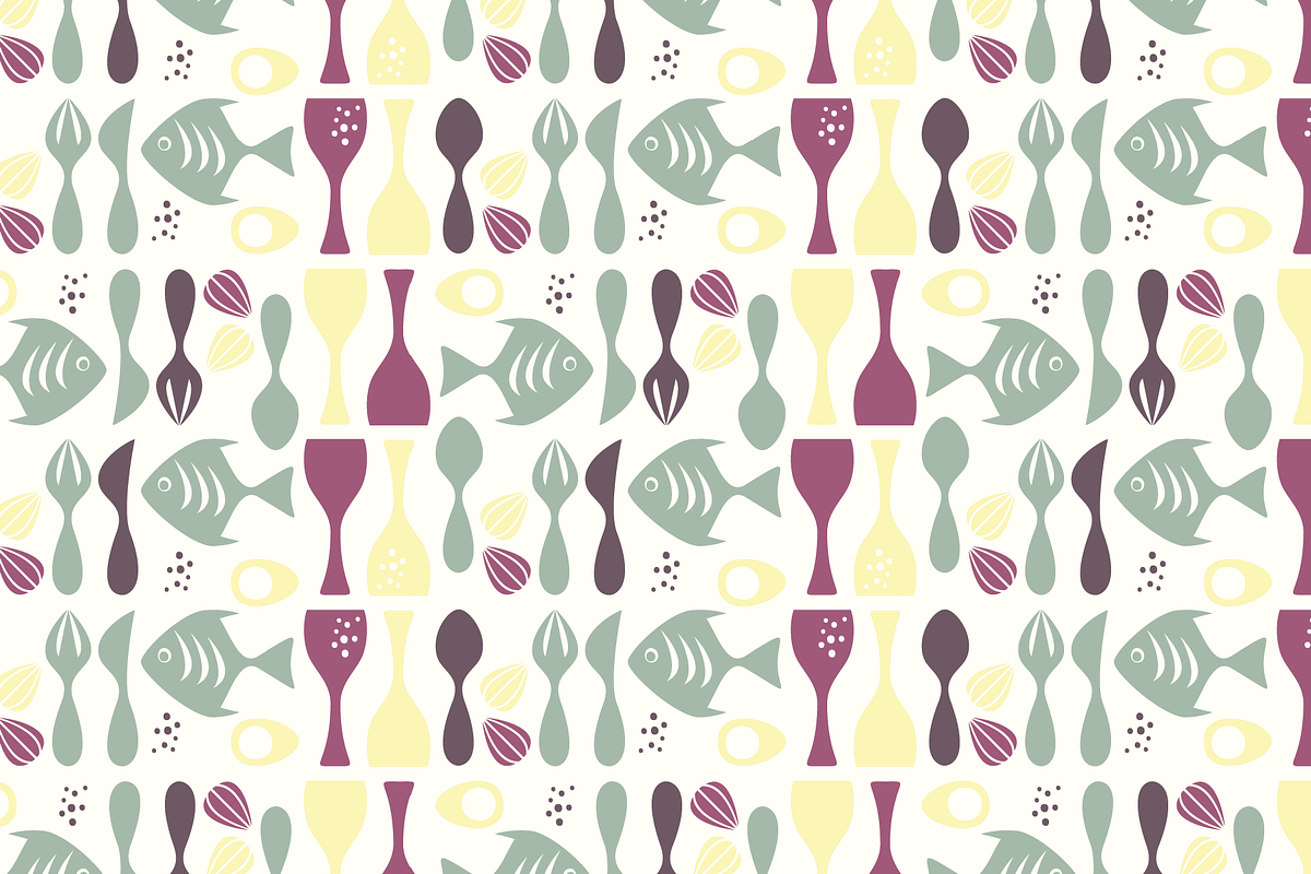 Seamless Vector Retro Pattern Set, a Pattern Graphic by Studio Indigo (Photo 6 of 9)