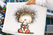 Whimsical Ice Cream Pngs, an Illustration by SinaCreation (Thumbnail 6 of 7)