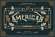 American Whiskey, a Serif Font by Burntilldead (Thumbnail 1 of 7)