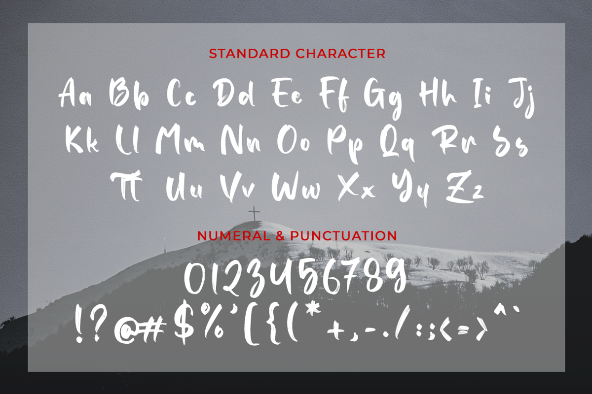 Routhmiles - Brush Font, a Handwritten Font by RockboyStd (Photo 10 of 12)
