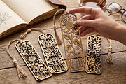 Autumn Bookmarks Laser Cut File, an Object Graphic by Libby Wishes (Thumbnail 2 of 3)