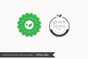 Landscaping Services Logo and Badges, a Branding & Logo Template by The Bumble Box (Thumbnail 2 of 3)