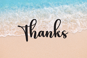 Ocean | Script Font, a Script Font by Scratchones (Thumbnail 7 of 8)