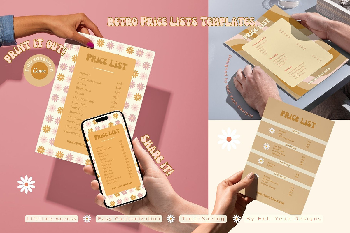 Retro Groove Branding Starter Kit, a Branding & Logo Template by Hell Yeah Designs (Photo 13 of 15)