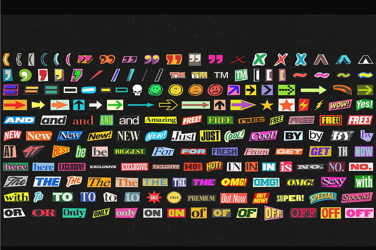 1000+ Printable Ransom Note Letters, an Object Graphic by Chipshpow Graphics (Photo 6 of 9)