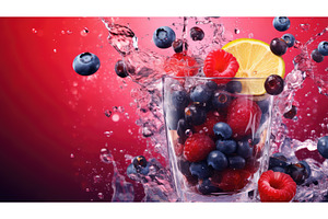 fruit healthy soda drink sparkling, a Food & Drink Photo by pikepicture