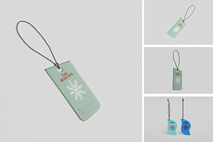 tag mockup, a Print Template by kebunmockup