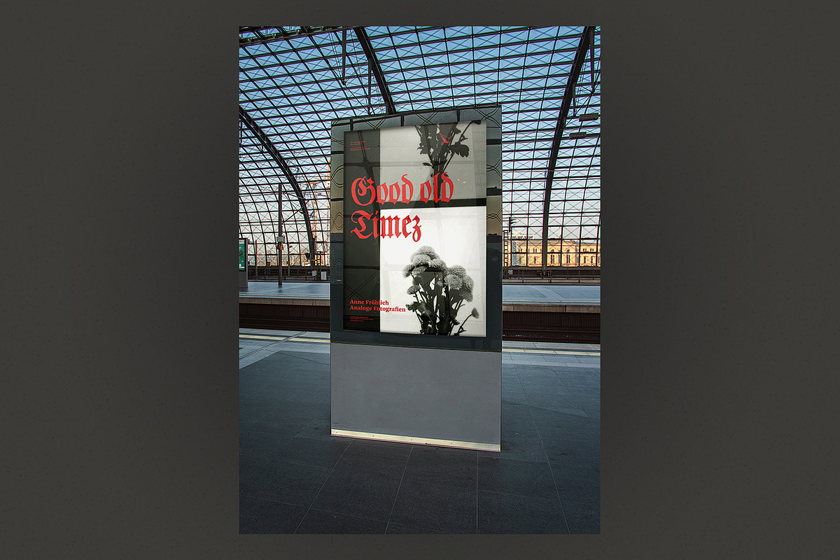 Mockup - Poster - Main Station, a Print Template by Zetarrr (Photo 1 of 2)