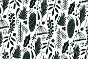 Christmas Plants Vector Collection, a Decorative Illustration by Lubov Illustrations Shop (Thumbnail 5 of 6)