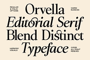 Orvella Font, a Serif Font by Marvadesign (Thumbnail 6 of 12)