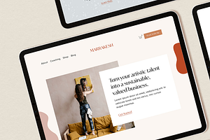 Squarespace 7.1 Template - Marrakesh