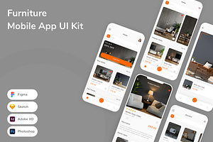 Furniture Mobile App UI Kit