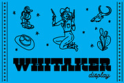 WHITAKER DISPLAY, a Slab Serif Font by Midnight Grim (Thumbnail 1 of 5)