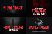 Spooky Bundle | 17 Halloween Fonts, a Script Font by Alpaprana (Thumbnail 5 of 9)