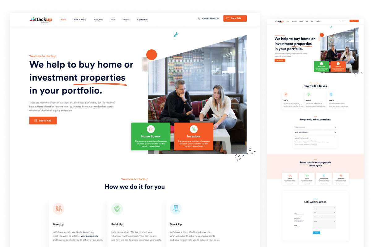 Business Consulting Figma Template, an UI Kit Template by ArtGalaxy (Photo 1 of 4)