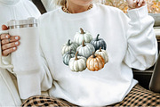 Watercolor Neutral Autumn Clipart Bu, an Illustration by Sublimation Artist (Thumbnail 4 of 6)