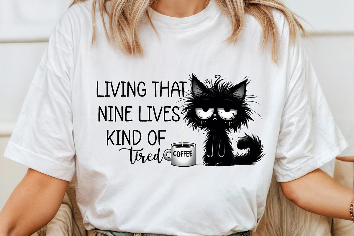 Funny Cat Sarcastic Sassy PNG, an Illustration by SinaCreation (Photo 2 of 20)