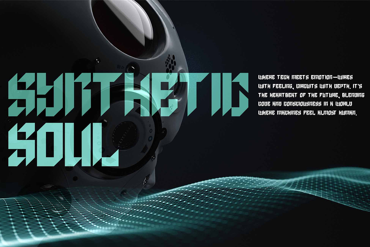 Eravost | Futuristic Display, a Symbol Font by Jadatype.id (Photo 3 of 7)