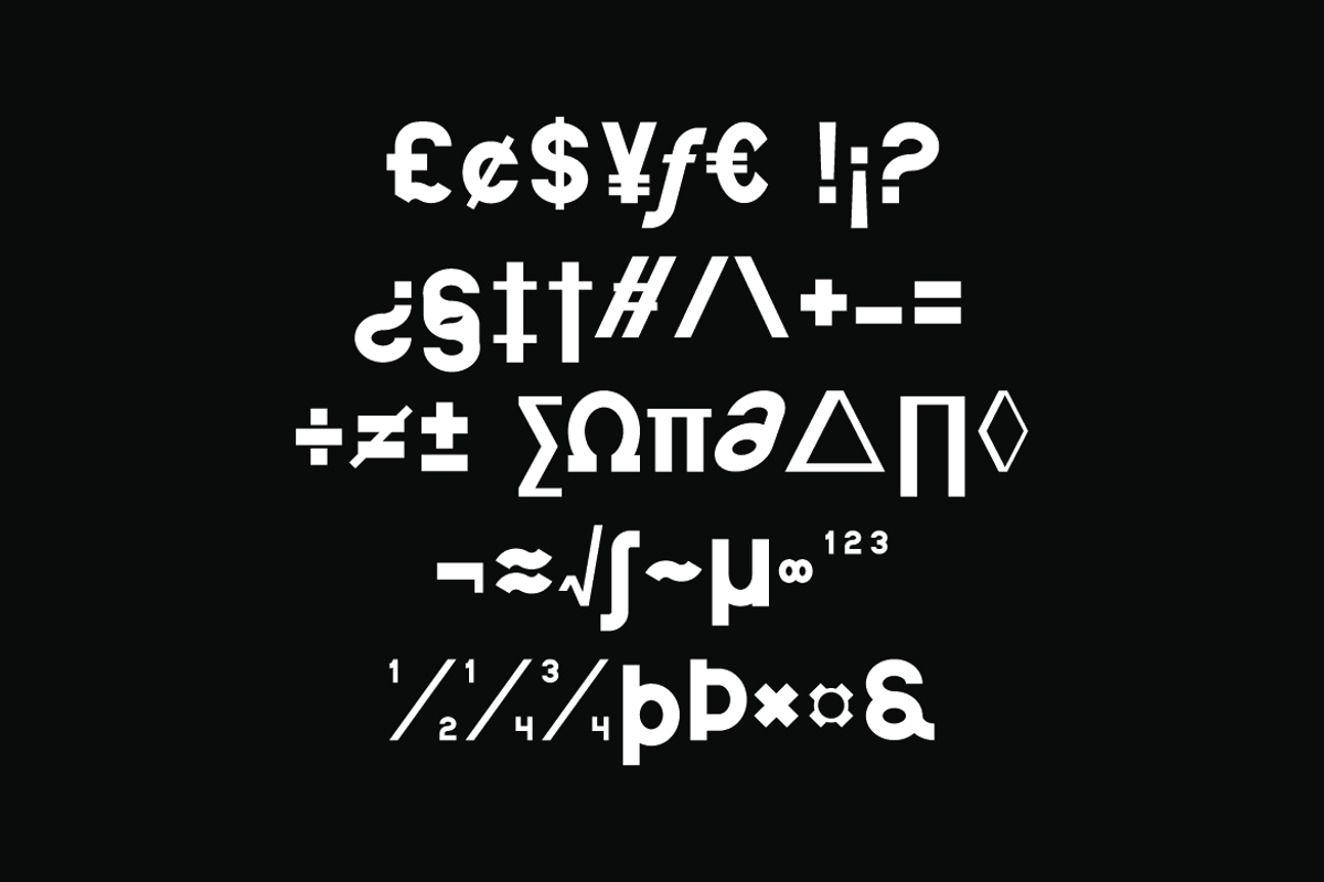 Wofalt - Hybrid Font, a Sans Serif Font by Iqsiart Studio (Photo 8 of 11)