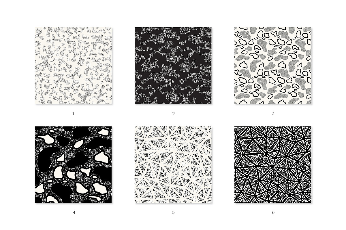 Dotted Spots. Seamless Patterns, a Pattern Graphic by Curly_Pat (Photo 2 of 5)