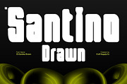 CS Santino Drawn, a Sans Serif Font by Craft Supply Co. (Thumbnail 1 of 8)