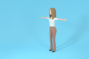 Female Character Lucy, a Characters & Person 3D Model by 3DTreatment (Thumbnail 25 of 32)
