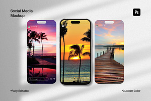 Instagram Mockup, an Advertising Mockup by sweetmaroon.studio