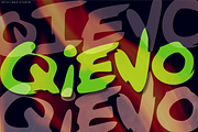 Qievo | Expressive Bold Brush Font, a Handwritten Font by Epiclinez (Thumbnail 1 of 5)