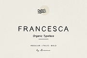Francesca Handlettered Sans, a Sans Serif Font by elvinova (Thumbnail 1 of 6)