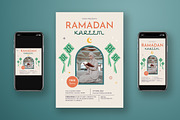 Ramadan Kareem + Social Media, a Flyer Template by Esui Studio (Thumbnail 2 of 4)